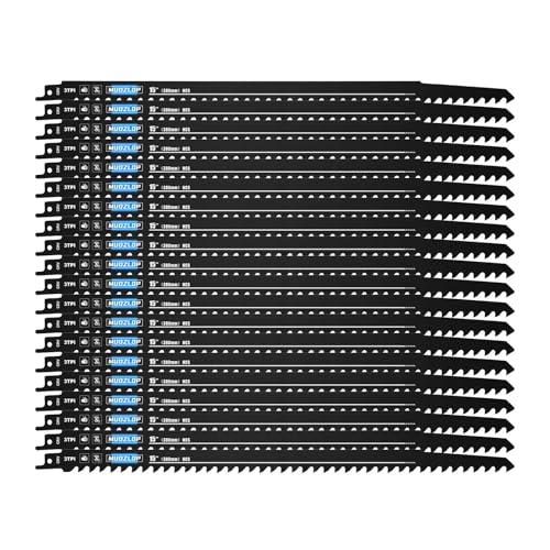 20Pack 15inch 3TPI Woodcutting Reciprocating Saw Blades Set