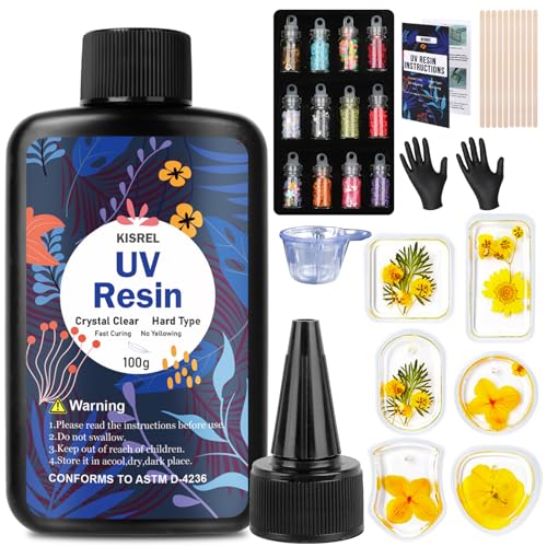 UV Resin Jewelry Making Kit