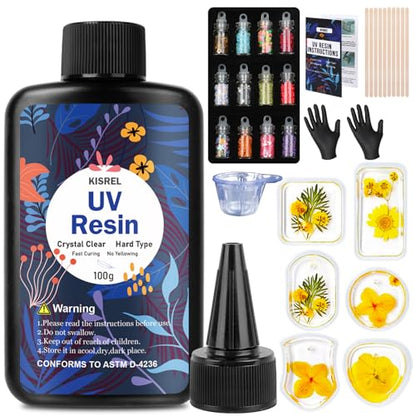 UV Resin Jewelry Making Kit