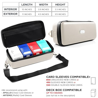Ivory Bolt Card Case for Pokemon Cards