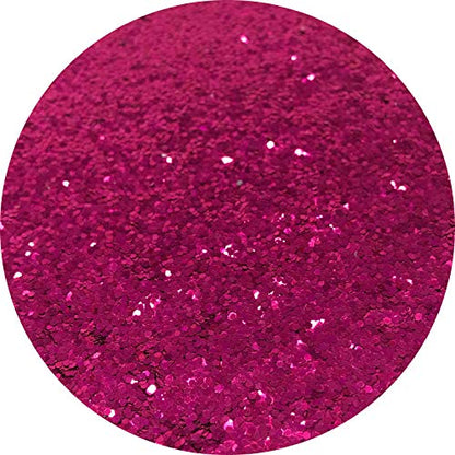 Craft Glitter Shaker Dark Rose Pink 110g Extra Chunky (4.58562 Ounce)