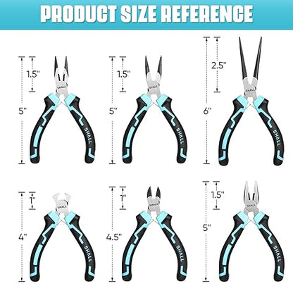 Mini Pliers Set (6 pie)