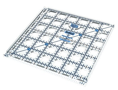 Square Quilting Ruler Set | 3 Square Quilting Rulers | 12.5x12.5, 9.5x9.5, 6.5x6.5 TrueCut Quilting Rulers and Notions