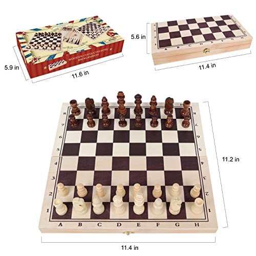 Wooden Chess Checker