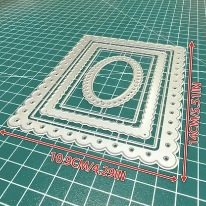 Metal Cutting Dies DIY Embossing Stencil Template Scrapbooking Card Making Mold Photo Album Arts Crafts Tools
