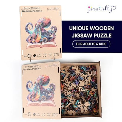 Wooden Puzzles for Adults 200 Pieces (200 Count)