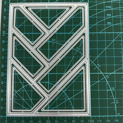 Cutting Dies Metal Stencils Scrapbooking Tools Flowers Lace Frame DIY Embossing Template for Paper Card Making Album Arts Crafts Supplies