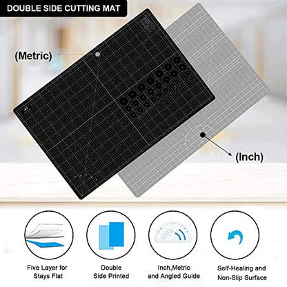 Thickened 24 x 36 Inch Self Healing Sewing Cutting Mat