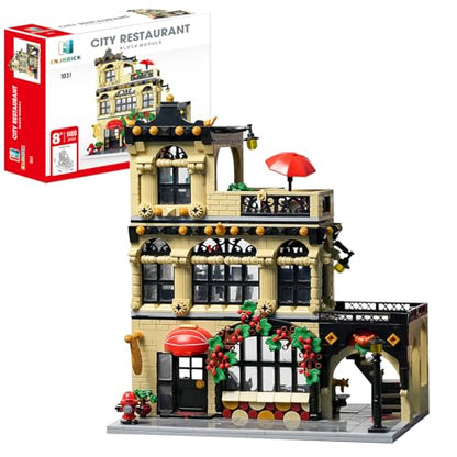 Flowers City Restaurant Assembly Square Building Set for Adutls