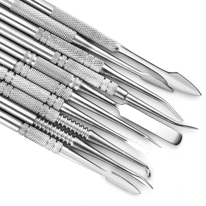 10PCS Stainless Steel Clay Sculpting Tools Metal Sculpting Tools Double