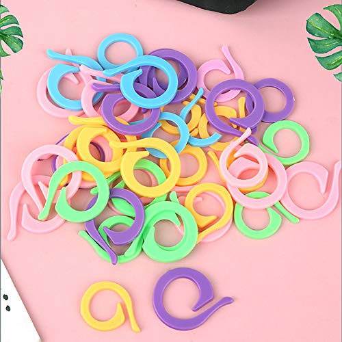 100 Pcs Stitch Markers for Crocheting (100 Count)