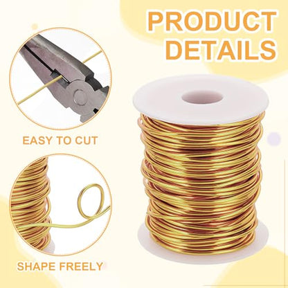 12 Gauge 2mm Anodized Aluminum Wire for Jewelry Craft Making