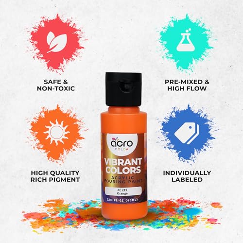 Acrylic Pouring Paint Set (60 Ounce)