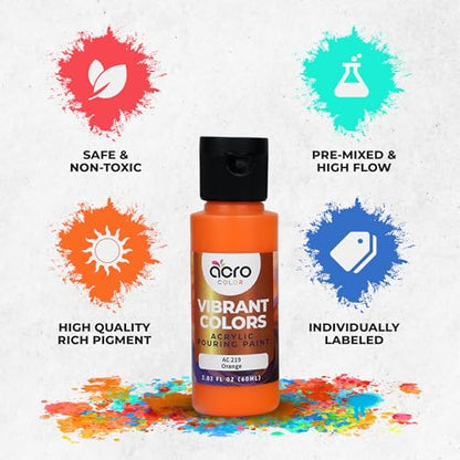 Acrylic Pouring Paint Set (60 Ounce)