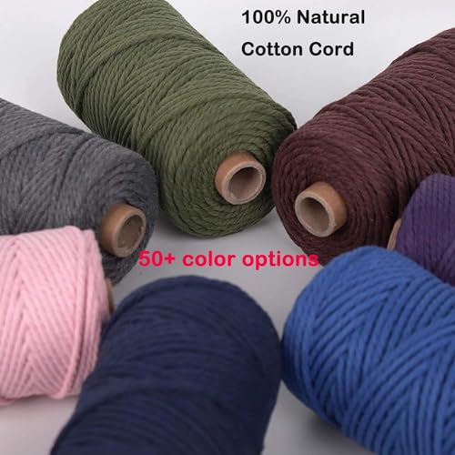 Macrame Cotton Cord 2mm x 219Yards