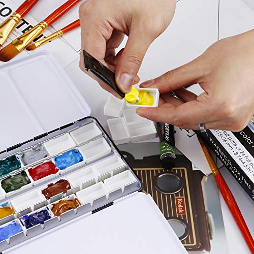 Metal Watercolor Tin with Fold (28 Count)