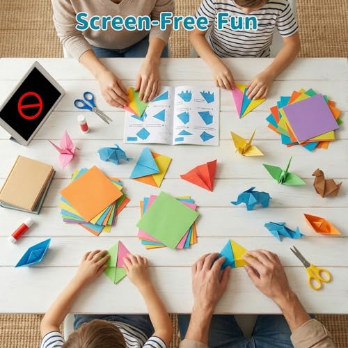 250 Sheets Origami Paper Craft Kits