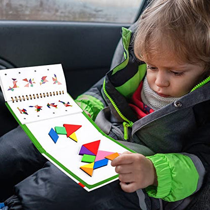 Travel Tangram Puzzle with 2 Set