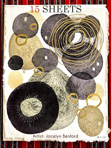 Thick Handmade Watercolor Paper with Deckled Edge A5 (15 .)