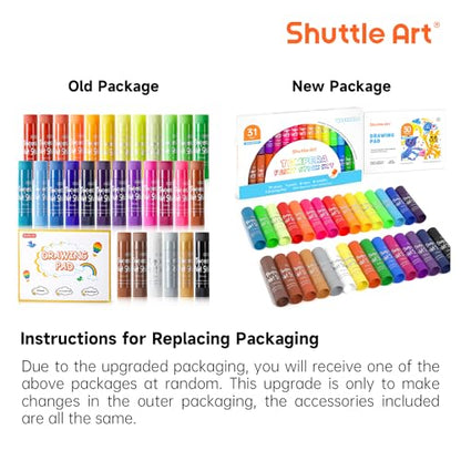 Tempera Paint Sticks