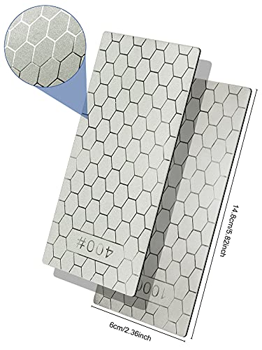 2PCS Diamond Sharpening Stone