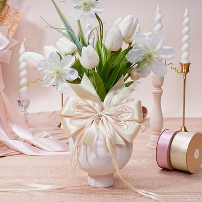 Nude Satin Ribbon 3