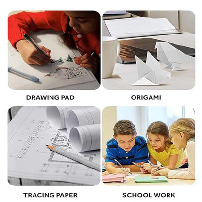 18”x 24”Kraft Paper Sheets Bulk White Paper (200 Count)