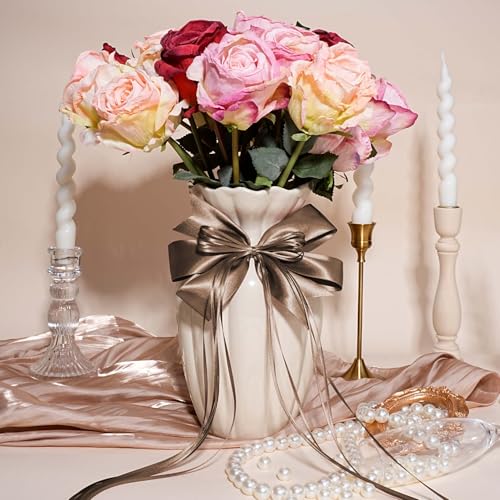 Brown Satin Ribbon 1