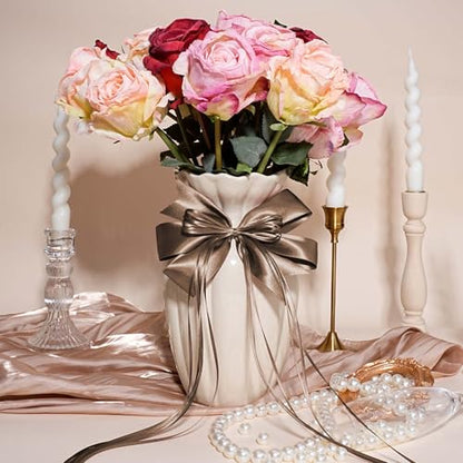 Brown Satin Ribbon 1