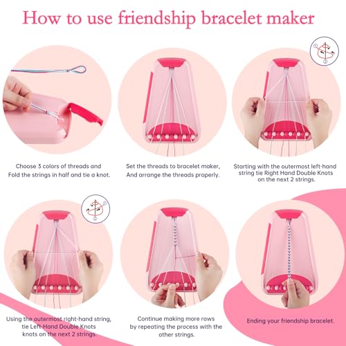 DIY Friendship Bracelet Kit for Girls 6