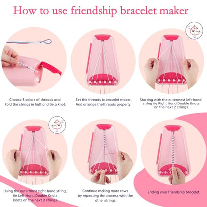 DIY Friendship Bracelet Kit for Girls 6