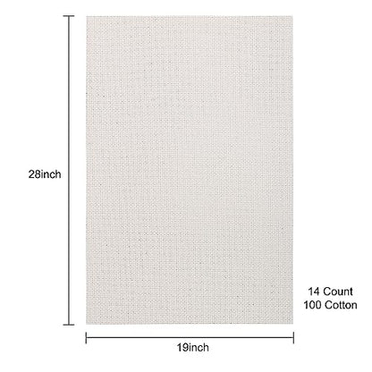 Aida Cloth 14 Count Cross Stitch Fabric