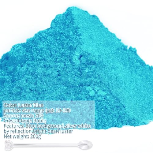 Mica Powder 7.05OZ（200g） (7.0548 Ounce)