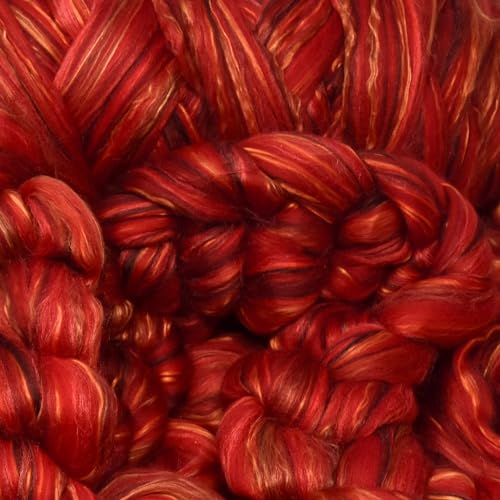 Merino Silk Luxe Tonal Designer Blend. Superfine Merino
