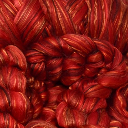 Merino Silk Luxe Tonal Designer Blend. Superfine Merino