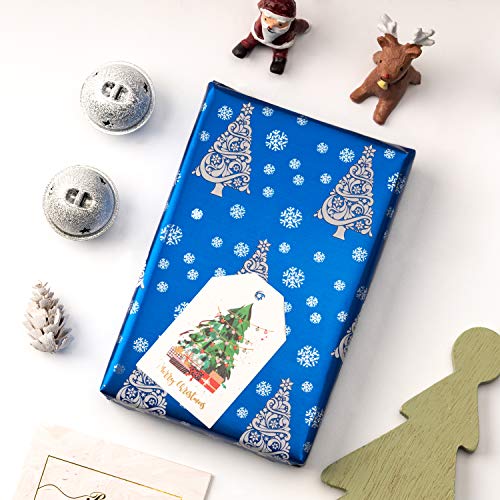 30 Inch Christmas Wrapping Paper Roll (100 Sq Ft)