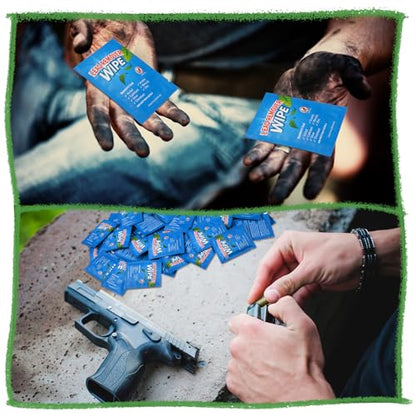 100 Pack Lead Remover Wipes for Shooting Hand Surface (100 Count)