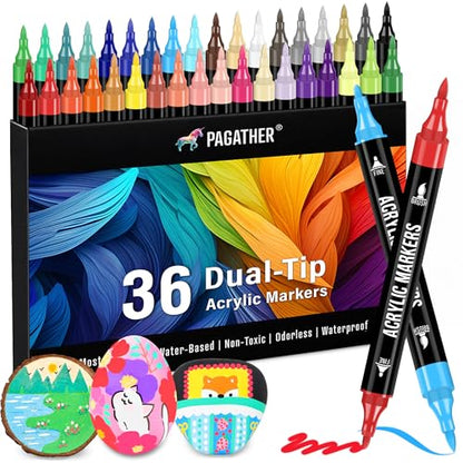 Acrylic Paint Markers (36 Count)