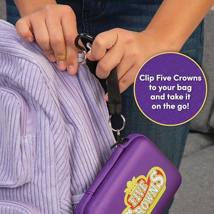 Five Crowns Travel Case Rummy Style Card Game for Kids
