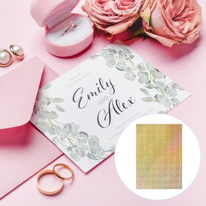 11.7x8.3" Hot Stamping Foil Paper Sheet (20 Count)