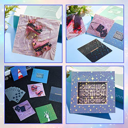 60 Sheets Holographic Laminate Sheets