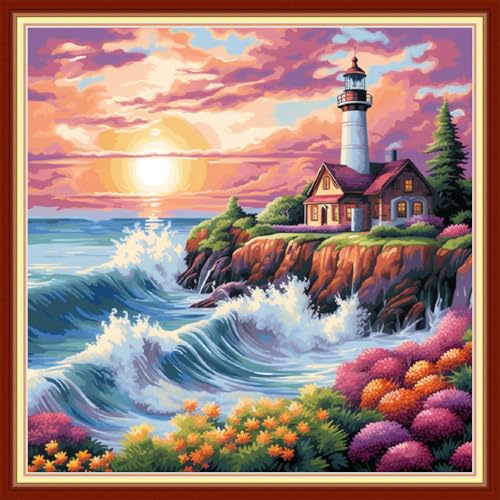 Stamped Cross Stitch Kits for Beginners
