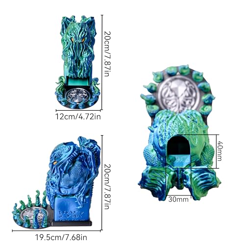 3D BEST Q Cthulhu DND D&D Dice Tower