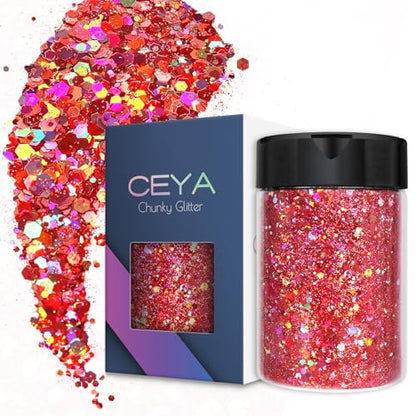 Holographic Chunky Glitter 4.9oz (4.2 Ounce)