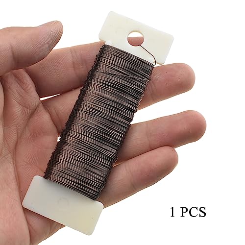 26Gauge Coffee Color Metal Floral Wire