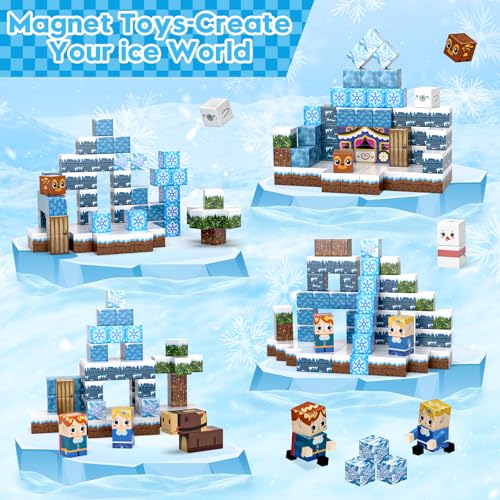100pcs Magnetic Blocks