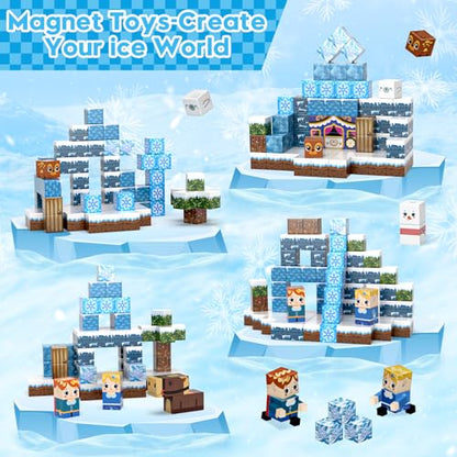 100pcs Magnetic Blocks
