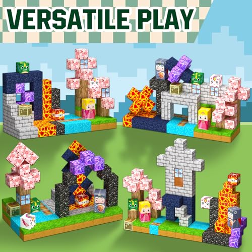 100PCS Magnetic Blocks (100 Count)