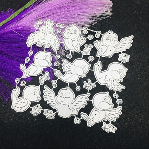Cutting Dies Metal Stencils Scrapbooking Tools Flowers Lace Frame DIY Embossing Template for Paper Card Making Album Arts Crafts Supplies