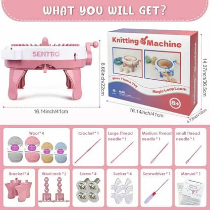 Knitting Machine 48 Needles with Row Counter